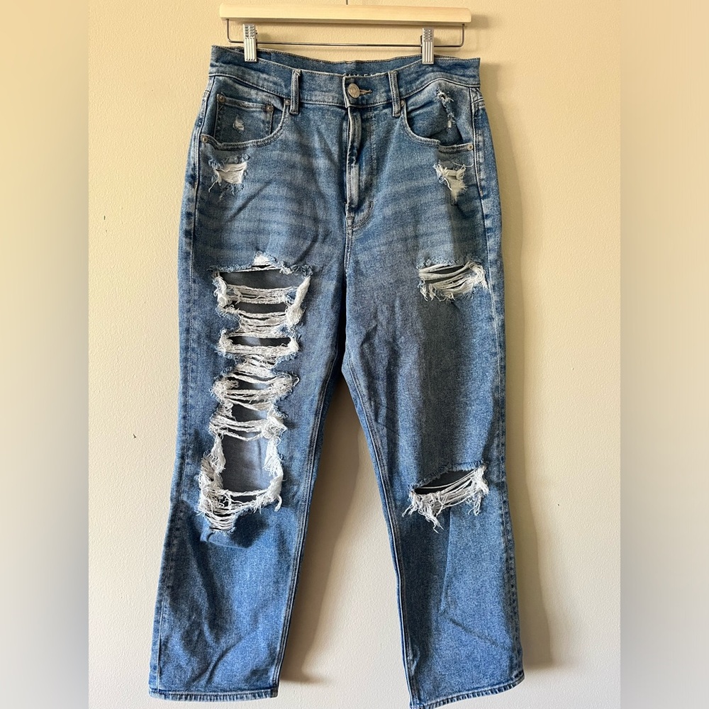 American Eagle Stretch Highest Rise 90s Boyfriend Jeans